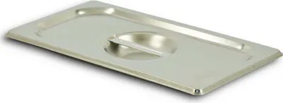 Produktbild von HOOZ GN 1/3 Deckel ohne Löffelaussparung, Rostfreier Edelstahl, Temperaturbeständig von -40° bis 300°C, lebensmittelechter Gastronormbehälter Deckel
