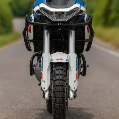 Produktbild von Sturzbügel Set SG1 passend für Aprilia Tuareg 660 22-25 oben und unten