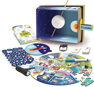 Produktbild von Ludattica Mein Planet Blau Blau One Size
