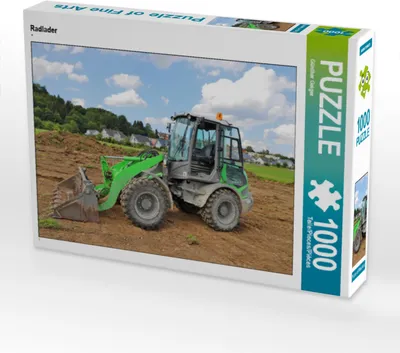 Produktbild von CALVENDO Puzzle Radlader | 1000 Teile Lege-Größe 64x48cm Foto-Puzzle für glückliche Stunden