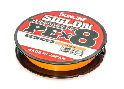Produktbild von Sunline Siglon PE X8 150 m 20LB/9kg PE #1,2  Orange