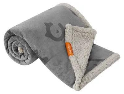 Produktbild von Haustierdecke – Hundedecke – Sherpa – TPU-Folie – Flanell – 127 x 101 cm – 0,6 kg