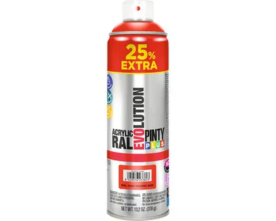 Obrázek produktu pro Sprej Evolution 500 ml červený RAL3020