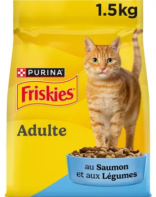 Productafbeelding van FRISKIES | Kattenvoer | Volwaardig voer voor volwassen katten | met zalm en groenten