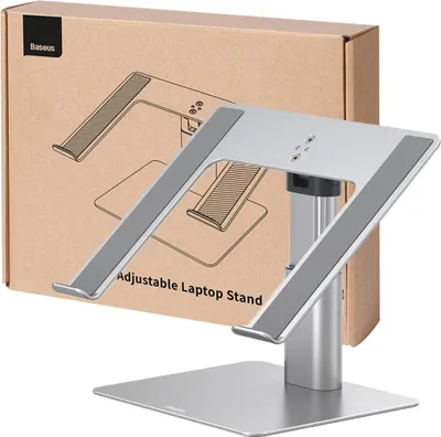 Immagine prodotto di Baseus Supporto per laptop 11-17, regolabile (argento)