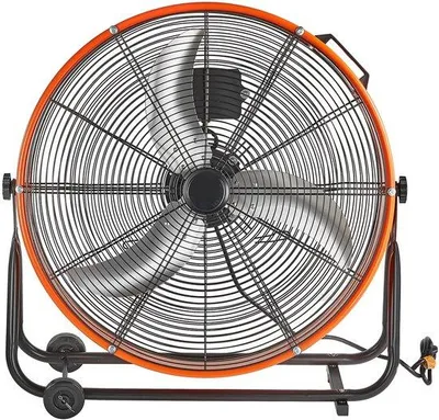 Obrázek produktu pro Ventilátor pro vysoké průtoky vzduchu, průměr 24 palců, s regulovatelnou rychlostí, výkon 7935 CFM, ideální pro dílny a továrny.
