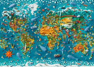 Obrázok produktu pre Miniatúrny svet Puzzle 2000 dielikov