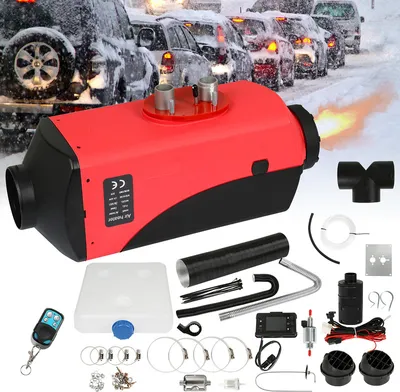 Produktbild von SWANEW Diesel Standheizung 12V 5KW Parkplatz Luftheizung Kraftstoff Auto Standheizung Air Heizung Lufterhitzer mit Fernbedienung LCD Schalter