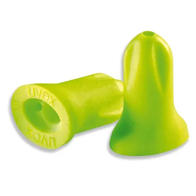 Produktbild von UVEX hi-com Gehörschutzstöpsel - Set 400 Stück - ergonomische Ohrstöpsel aus weichem PolyurethanSchaum, Gehörschutz mit idealer Dämmleistung