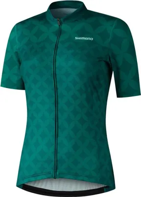Produktbild von SHIMANO Kurzarm Fahrradtrikot - MIZUKI - Grün XS