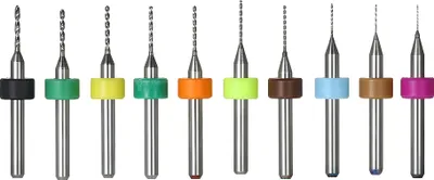 Obrázek produktu pro 10ks karbid wolframu Micro vrtáky sada gravírovací nástroje pro desky plošných spojů 0,3 mm + 0,4 mm + 0,5 mm + 0,6 mm + 0,7 mm + 0,8 mm + 0,9 mm + 1,0 mm + 1,1 mm + 1,2 mm