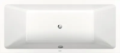 Produktbild von Duravit No. 1 Rechteck-Badewanne 180 x 80 cm mit 2 Rückenschrägen