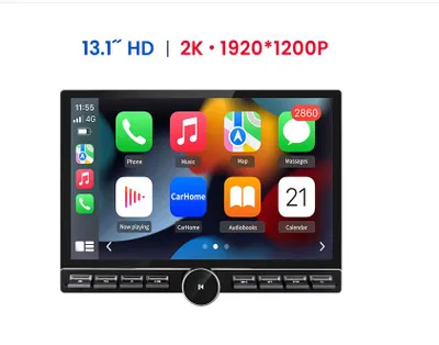 Image de Autoradio Android pour Fiat Ducato Citroën Jumper Peugeot Boxer Wireless CarPlay Android Auto 4G WiFi GPS Navi 8 cœurs RDS DSP DAB+ BT 13,1 pouces 6+128 Go