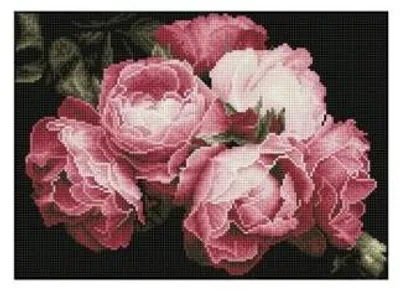 Produktbild von Diamond Dotz Vintage Roses, Flowers, Mehrfarbig, 18515 Stück(e), Zwischen, 430 mm, 310 mm