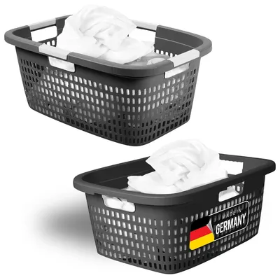 Obrázok produktu pre Novaliv sada košov na bielizeň 25L + 40L, sada boxov na bielizeň vedro na bielizeň kôš na bielizeň do kúpeľne špinavá bielizeň, koše na bielizeň vane na bielizeň kôš na bielizeň kôš na bielizeň zberný kôš