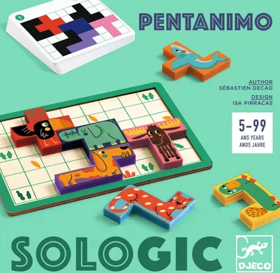 Zdjęcie produktu dla Gra logiczna Pentanimo, Djeco