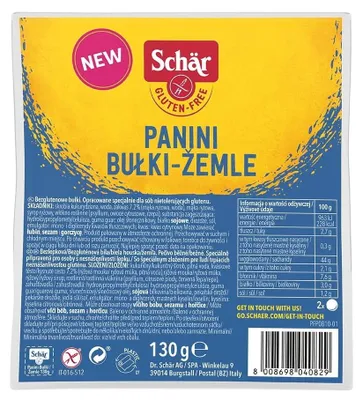 Produktbild von Brötchen ohne Gluten 130 g SCHAR