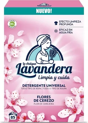 Zdjęcie produktu dla Lavandera Uniwersalny proszek do prania Kwiat Wisni, 4,675 kg