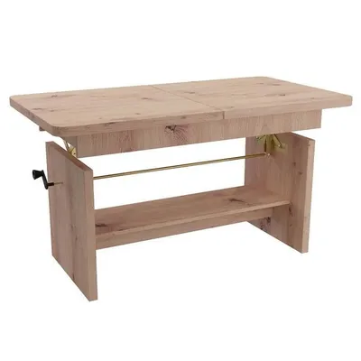 Obrázek produktu pro Rozkládací konferenční stolek VELYR - dub artisan