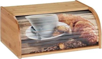 Produktbild von Bambus-Brotkasten mit Rolldeckel