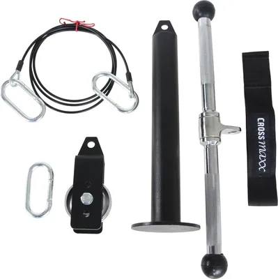 Produktbild von Lifemaxx Crossmaxx Pulley System verstellbar 200 kg inkl. Straight Bar