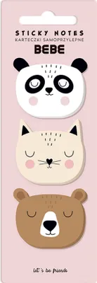 Produktbild von Interdruk Haftnotizen BeBe Friends Girls