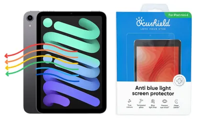 Produktbild von Ocushield Anti Blaulicht Schutz iPad Mini 7 (2024) & 6 (2021)