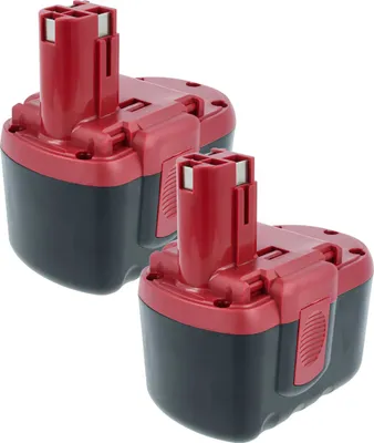 Produktbild von vhbw 2x Akku kompatibel mit Bosch BACCS 24V, GBH-24V, 52324, 52324B, 3924-24, 3960, 3452, 3924, 1660, 1660K-24 Werkzeug (2000 mAh, NiMH, 24 V)
