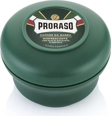 Produktbild von Proraso Shaving Soap Refreshing, Rasierseife, Männer, Jeder Hauttyp, 500 ml, Feuchtigkeitsspendend, Auffrischend, Tube