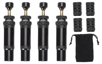 Obrázek produktu pro Auto Stop Tire Deflator Valve Adjustable 10-30 PSI 0.7-2 BAR Screw in Tyre Air Down Valve Tool for Offroad 4x4 Cars Motorcycles Trucks