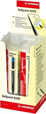 Immagine prodotto di STABILO 2/041-02 ricaricatore di penna Medio Blu 10 pz