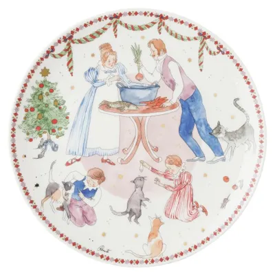 Produktbild von Rosenthal 2026 Weihnachtsschmaus Teller flach 22cm