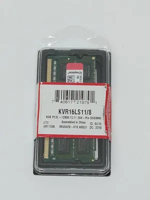 Obrázok produktu pre Kingston Technology ValueRAM KVR16LS11/8 Pamäťový modul 8 GB 1 x 8 GB DDR3L 1600 MHz