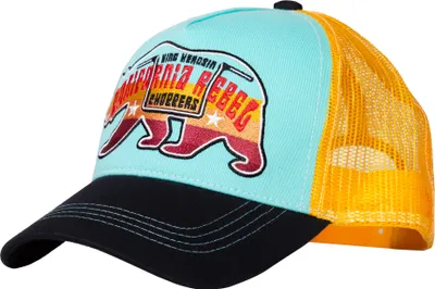 Produktbild von King Kerosin Trucker Cap Californian Rebel light blue/black