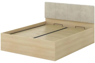 Produktbild von Bett mit Bettkasten 160x200 LERRA 51 Lindberg Eiche