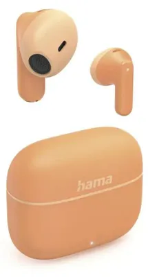 Zdjęcie produktu dla Hama Freedom Light II, True Wireless Stereo (TWS), Połączenia/muzyka, Zestaw słuchawkowy, Pomarańczowy