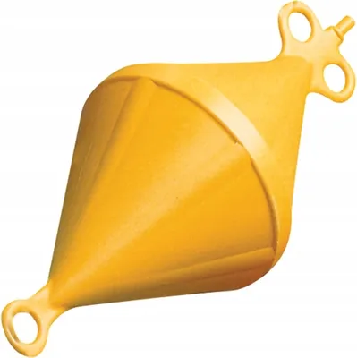 Produktbild von Bootsstoßstangen für Ankerball Ankerbojen Mooring Schwimmbojen 105 cm Dock Schwimmer; gelb
