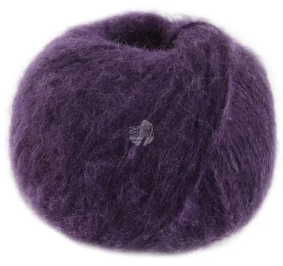 Produktbild von Lana Grossa ALPACA AIR II 50 g Leichtes Alpaka-Schlauchgarn mit Baumwollanteil 140 m  Farbe 021 - Dunkelviolett