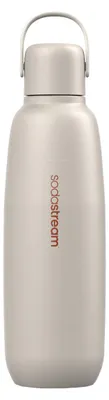 Produktbild von SodaStream Fizz&go COOL, 900 ml, Tägliche Nutzung, Sand, Edelstahl, Mann/Frau, 12 h