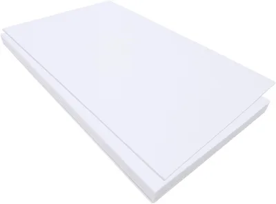 Zdjęcie produktu dla Sztywne arkusze filcu, 11 sztuk, wymiary 17,78 × 28,7 cm, kolorowe kawałki tkaniny do rękodzieła, materiały do szycia (biały)