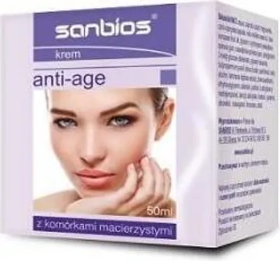Obrázok produktu pre SANBIOS Anti-Age krém s kmeňovými bunkami 50 ml