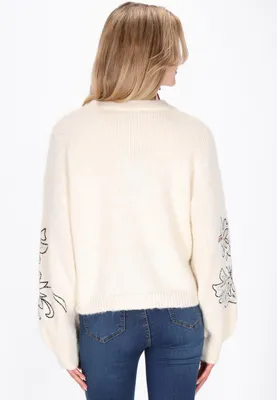 Produktbild von Gaya damen pullover - hellbeige melange, XS/S