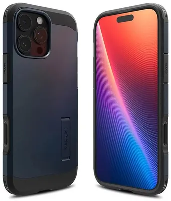 Obrázok produktu pre Spigen Tough Armor T AI (MagFit), Ochranný obal, Apple, iPhone 16 Pro, 16 cm (6.3"), Tmavo modrá
