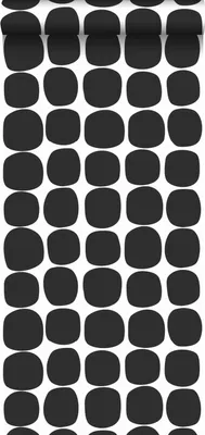 Obrázek produktu pro ESTAhome tapeta grafický motiv černá a bílá - 139090 - 0,53 x 10,05 m