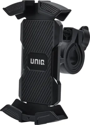 Productafbeelding van UNIQ Accessoire: Schokbestendige fietsbeugel - 360 graden draaibaar - Zwart