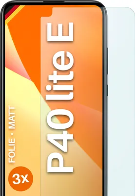 Produktbild von moex® 3x Schutzfolie kompatibel mit Huawei P40 Lite E - Displayschutzfolie Anti Reflex Folie, Matt