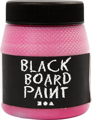 Produktbild von Creativ Company Tafelfarbe rosa 250ml - Kreidefarbe für Kinder