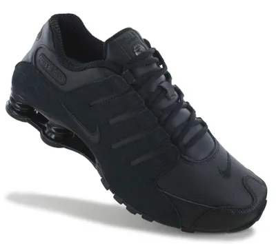 Produktbild von Nike Shox NZ Leather - Herren Sneakers Schuhe Schwarz 378341-001 , EU 43 US 9.5