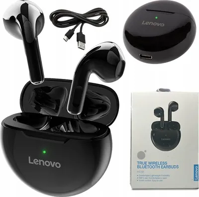 Produktbild von Lenovo Ht38 Bluetooth Kopfhörer 5.3 Anc Ipx7 30H High Fidelity Audio