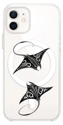 Zdjęcie produktu dla Etui ochronne typu "hardcase" do iPhone'a 12 Mini, kompatybilne z MagSafe, przezroczyste, marka Rochen